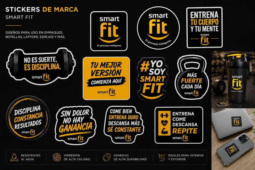 Sticker con logotipo