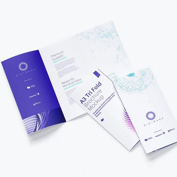 Diseño de tríptico